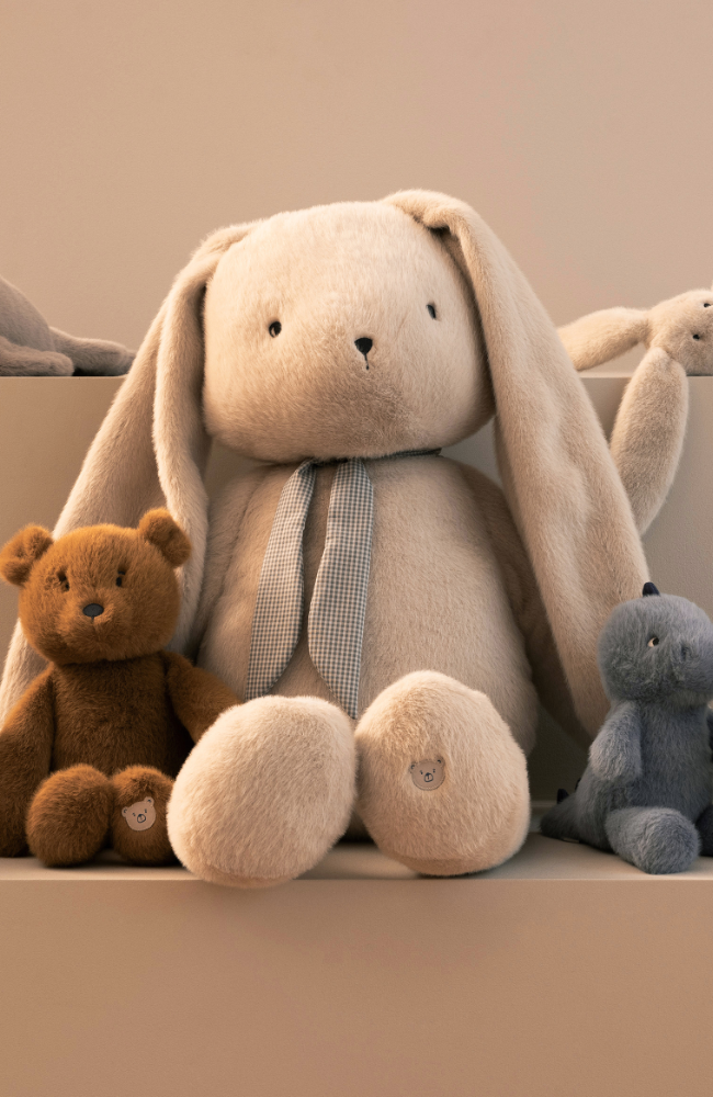 Bernis Rabbit Teddy / Large - Mist