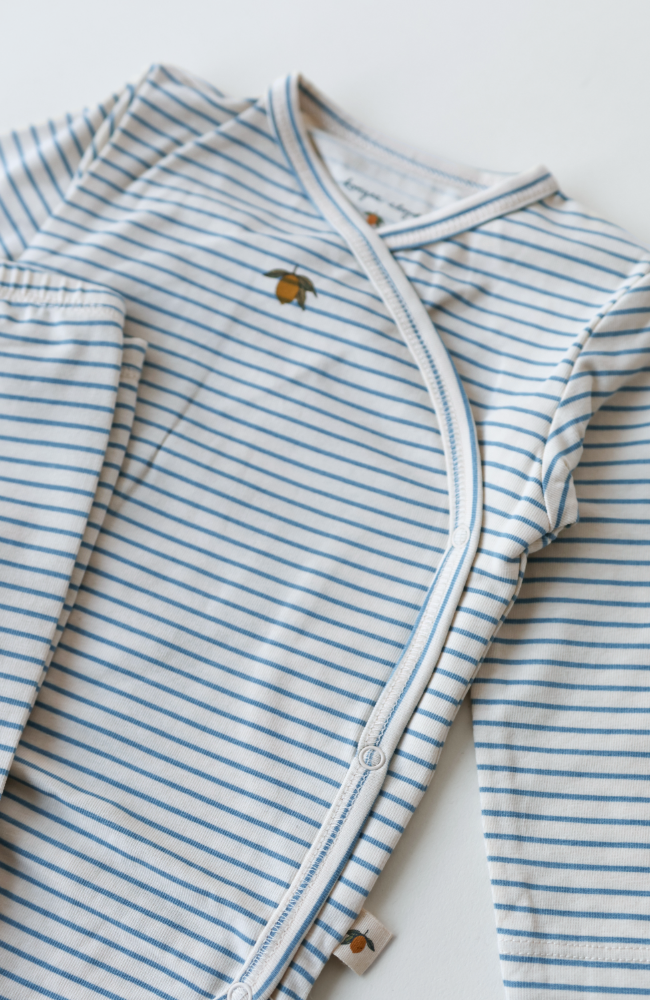 Newborn Body - Stripe Bluie