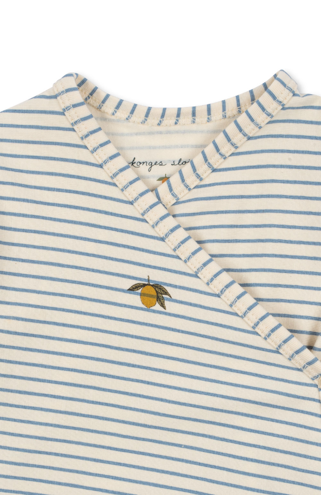 Newborn Onesie - Stripe Bluie