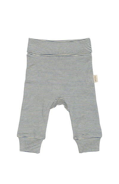 Fold Leggings Pointel NB - True Navy / Off White