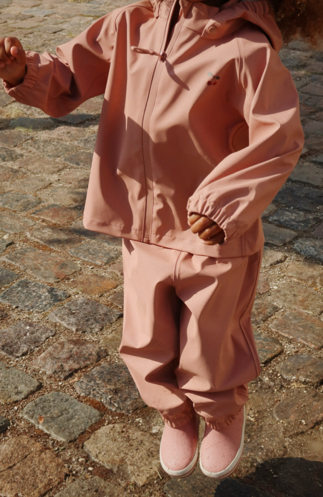 Plainy Rain Set - Cameo Rose