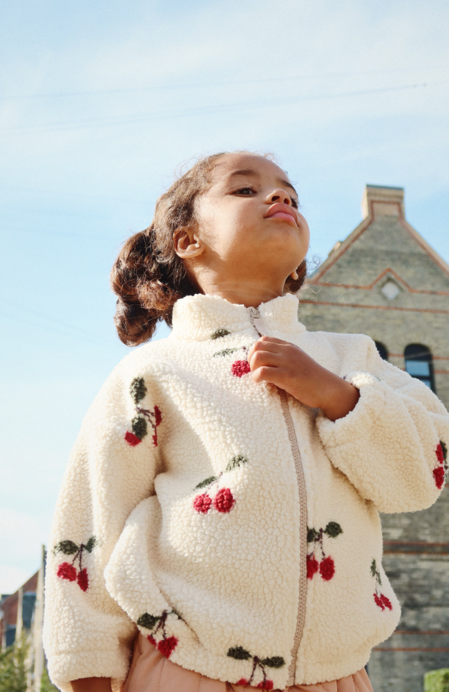Jordy Teddy Jacket - Ma Grande Cerise