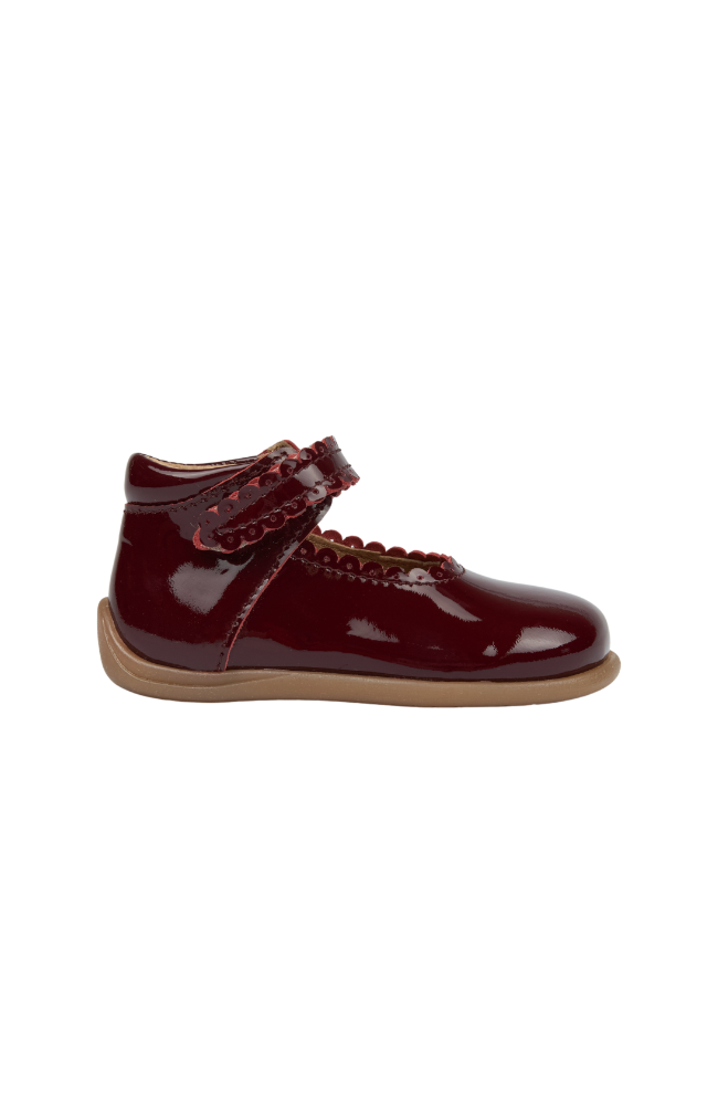 Starter Ballerina - Dark Red Patent