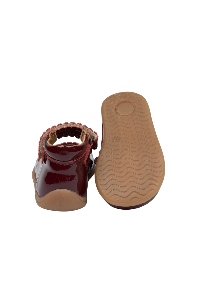 Starter Ballerina - Dark Red Patent