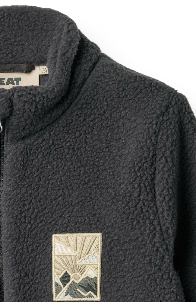 Fleece Jacket Helge - Black Sea