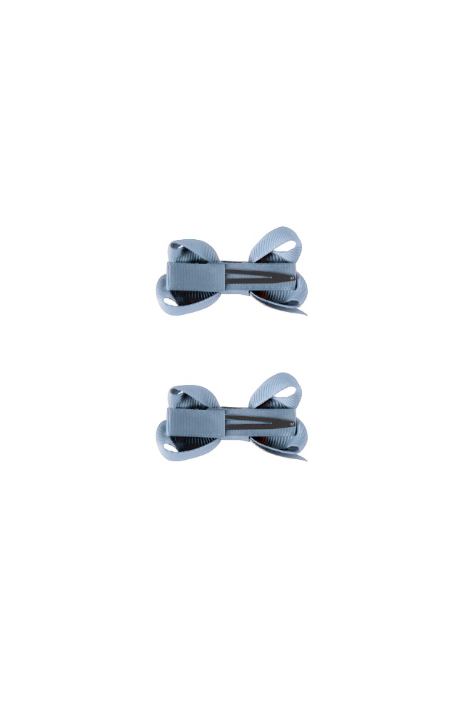 Small Bows 2pk - Baby Blue