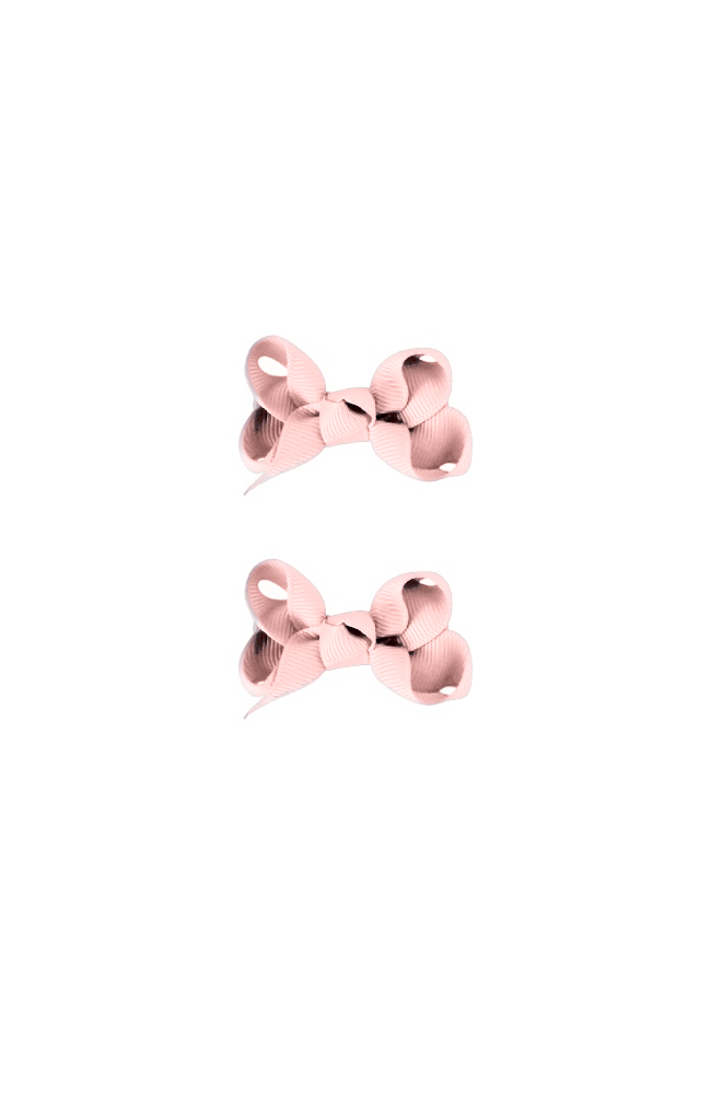 Small Bows 2pk - Baby Pink