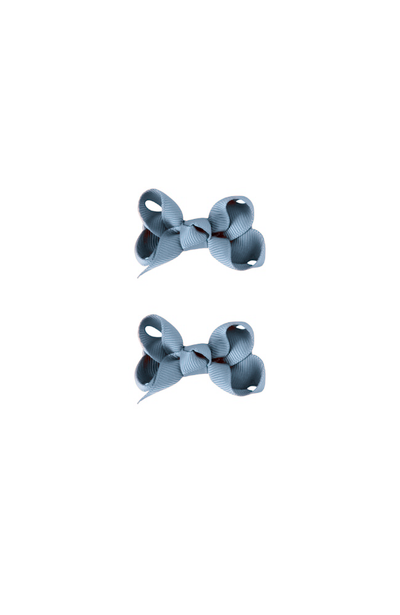 Small Bows 2pk - Baby Blue
