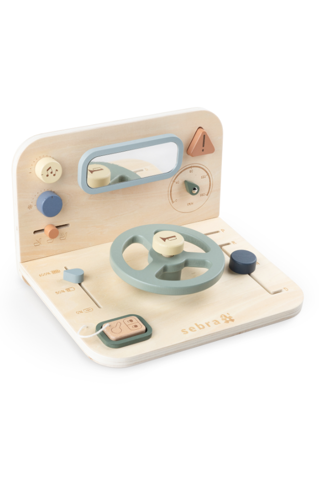 Wooden Activity Panel - Car