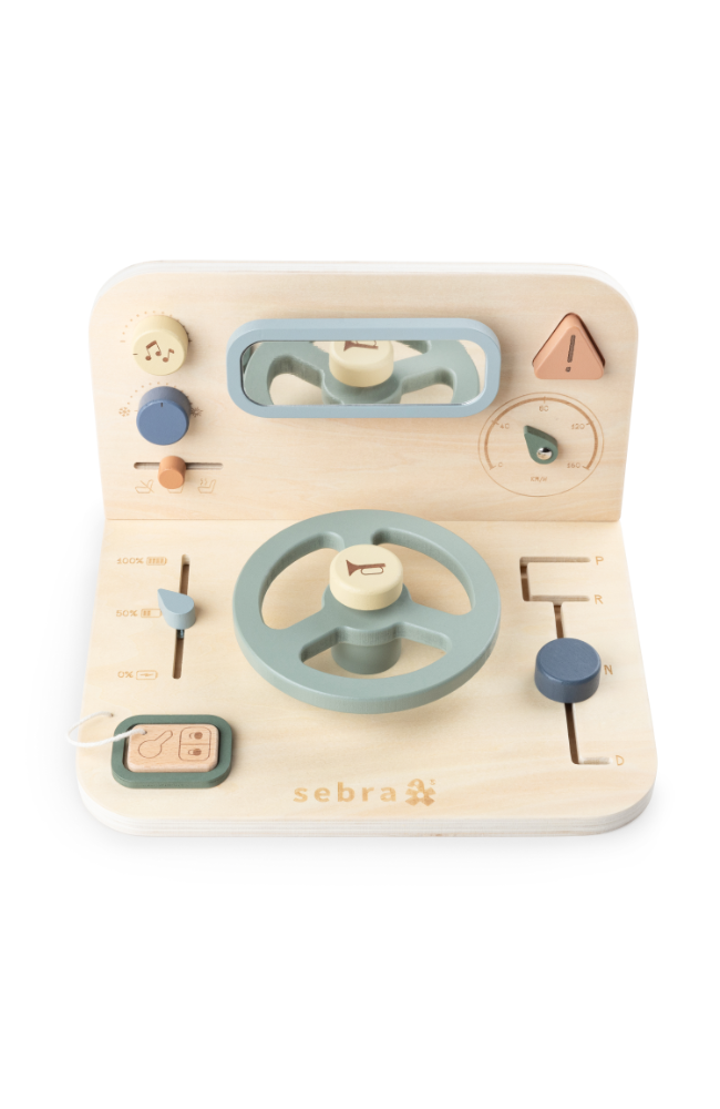 Wooden Activity Panel - Car