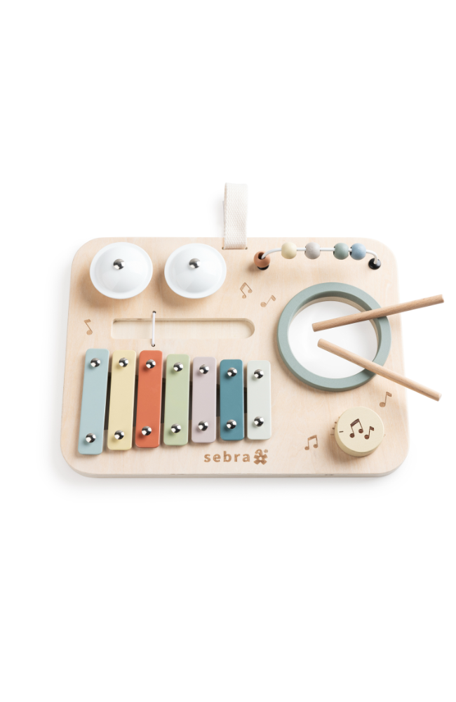 Wooden Activity Panel - Music