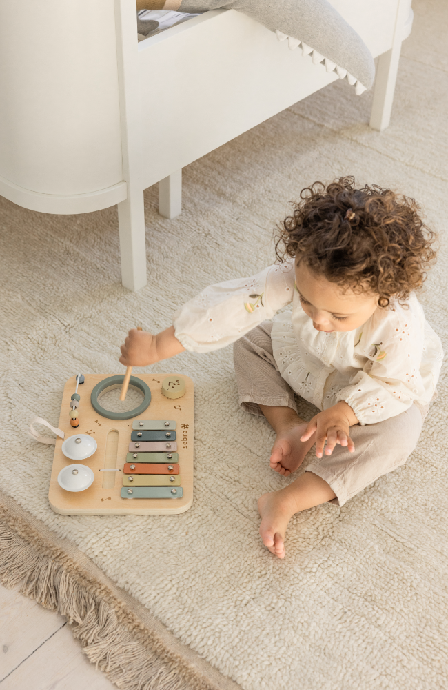 Wooden Activity Panel - Music