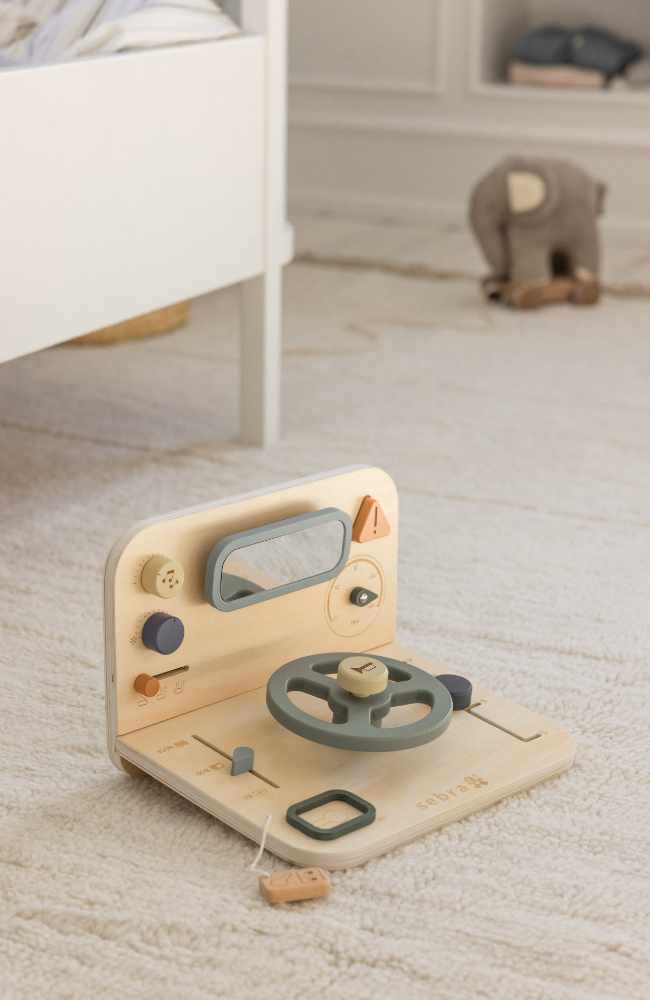 Wooden Activity Panel - Car