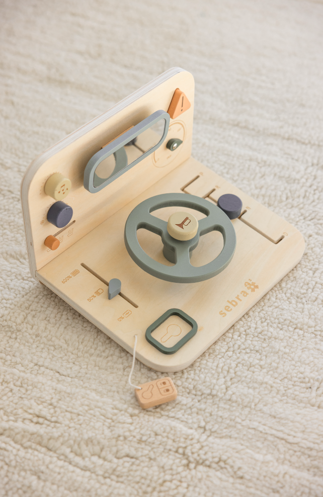 Wooden Activity Panel - Car