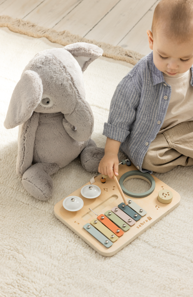 Wooden Activity Panel - Music