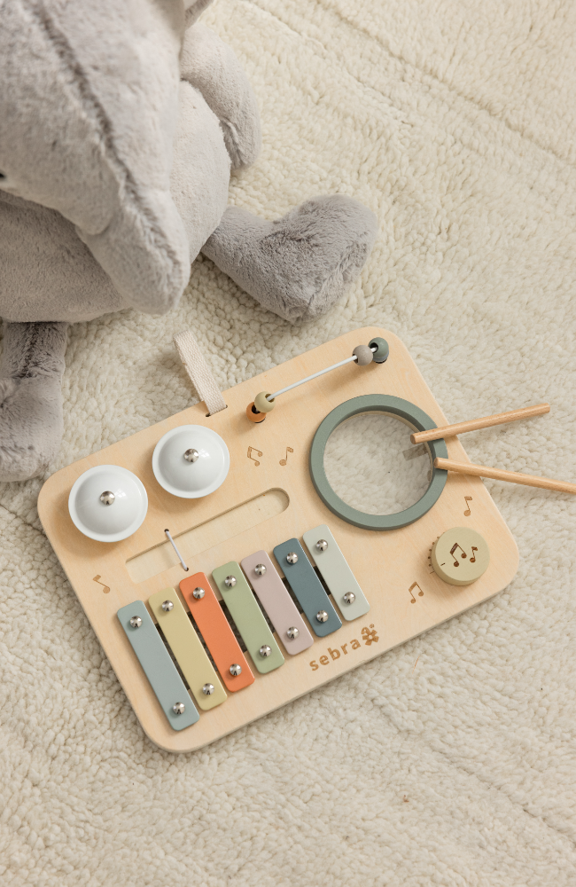 Wooden Activity Panel - Music