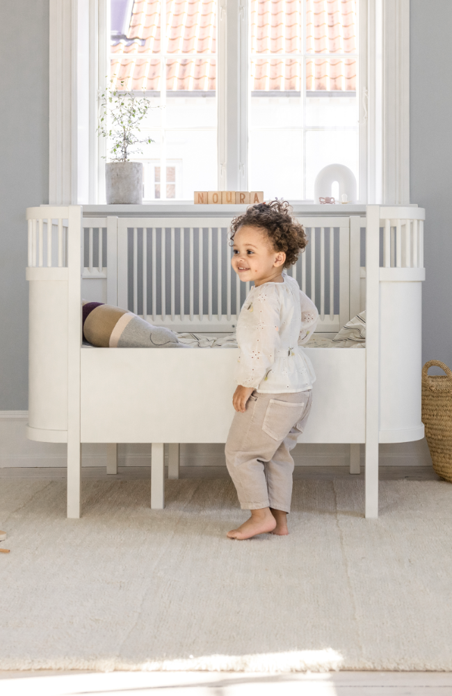 Sebra Bed Baby & Jr. - Classic White
