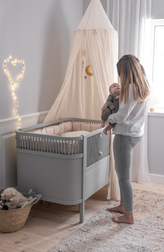 Sebra Bed Baby & Jr. - Stone