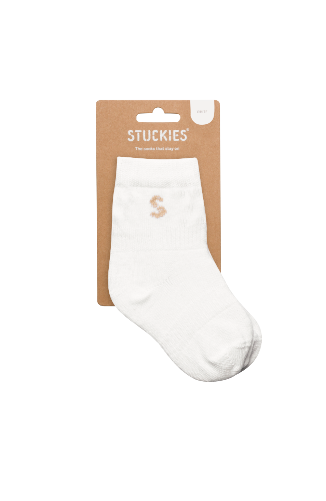Stuckies Socks - White