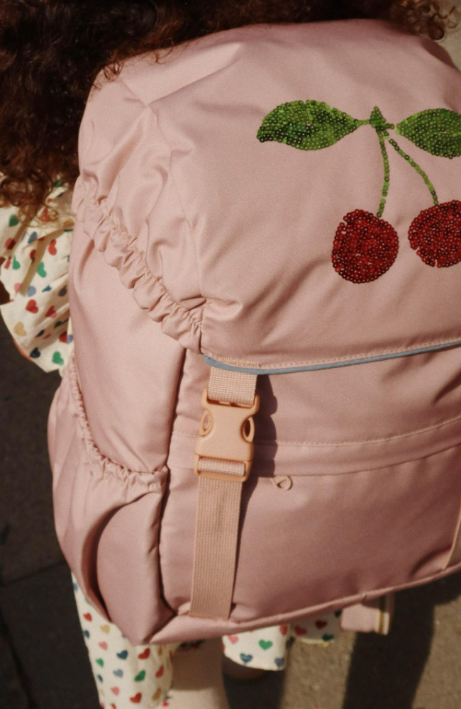 Clover Schoolbag - Mahogany Rose