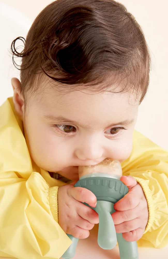 Silicone Fresh Food Feeder - Sage