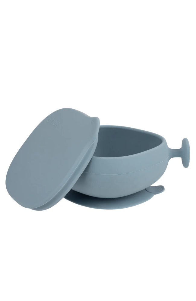 Silicone Bowl With Lid - Ocean