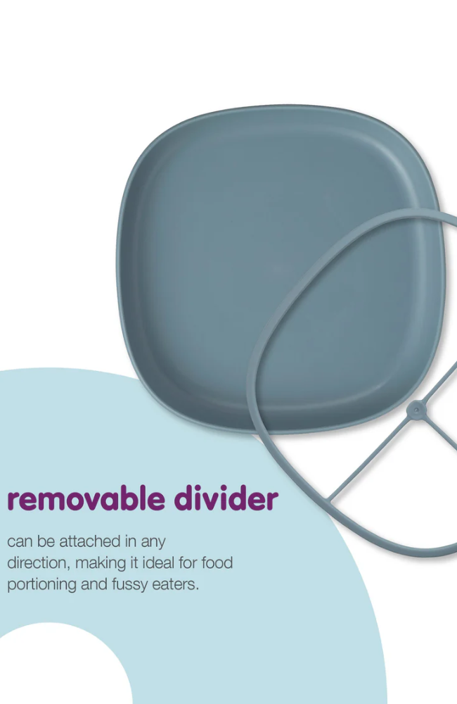 2 in 1 Suction Plate - Ocean