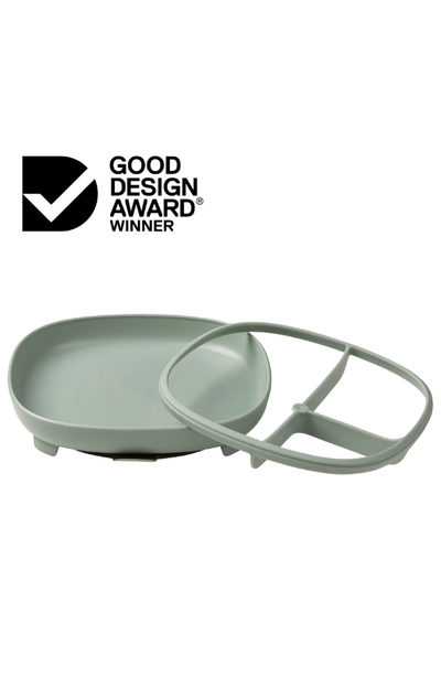 2 in 1 Suction Plate - Sage