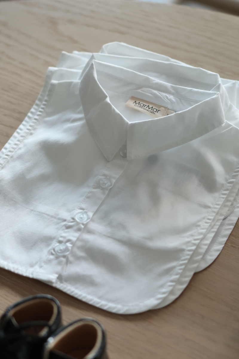 Andy Shirt Collar - White