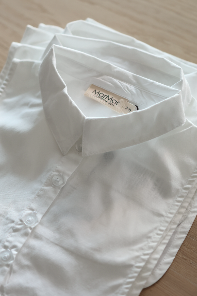 Andy Shirt Collar - White