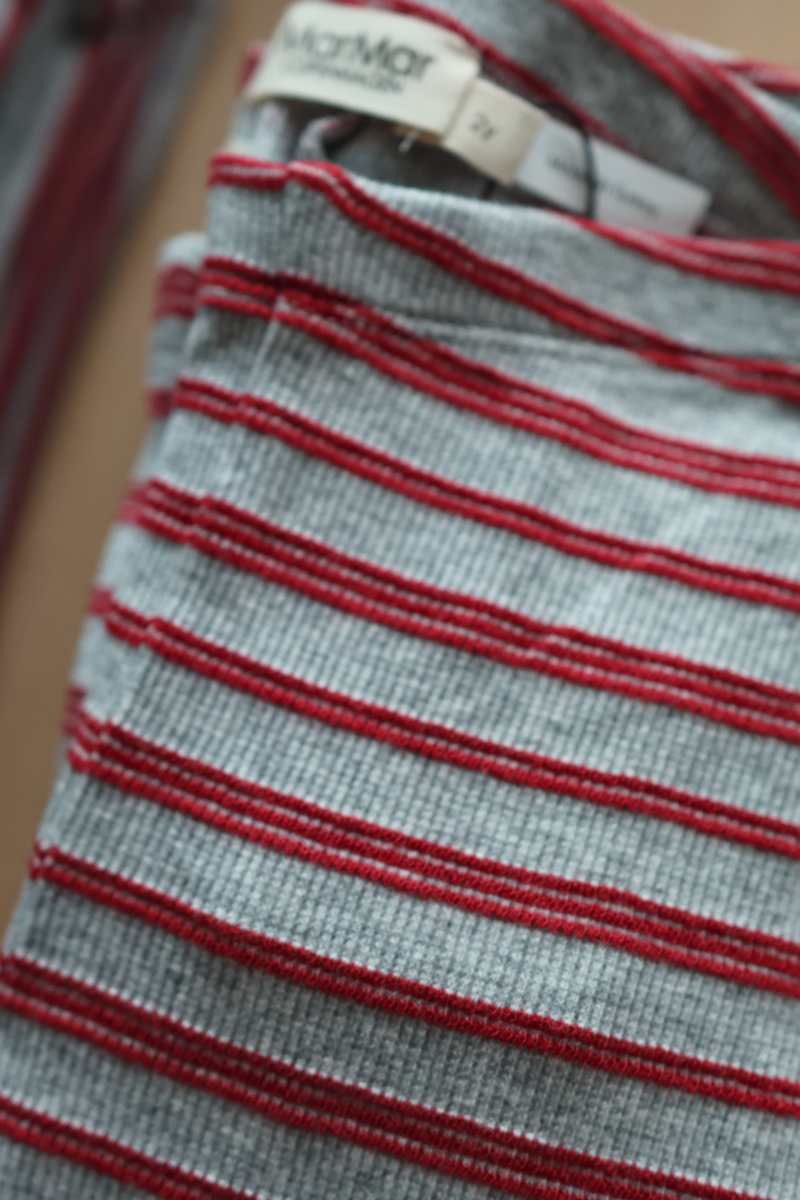 Modal Leggings - Cherry Stripe