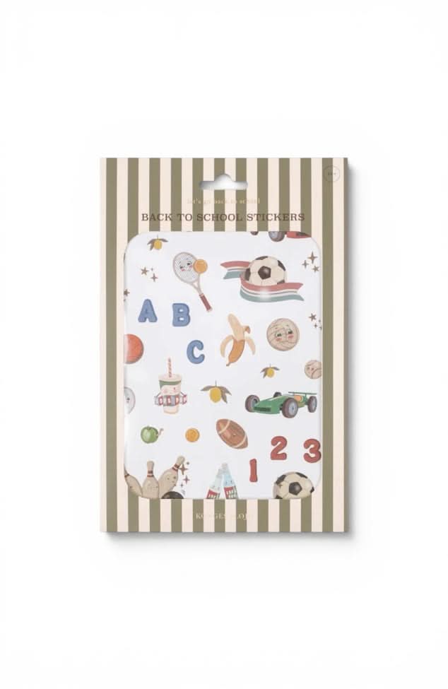 Back To School Stickers - Kick It
