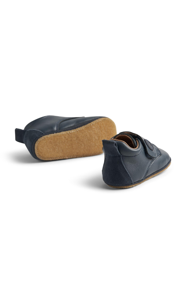 Dakota Leather Indoor Shoe - Navy