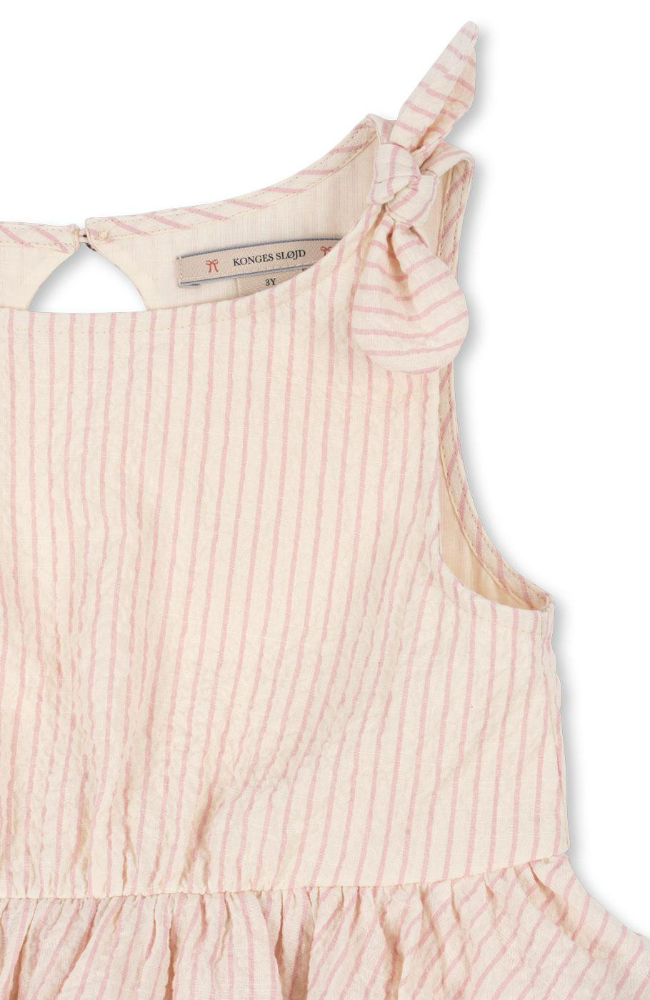 Ellie Dress - Peony Stripe