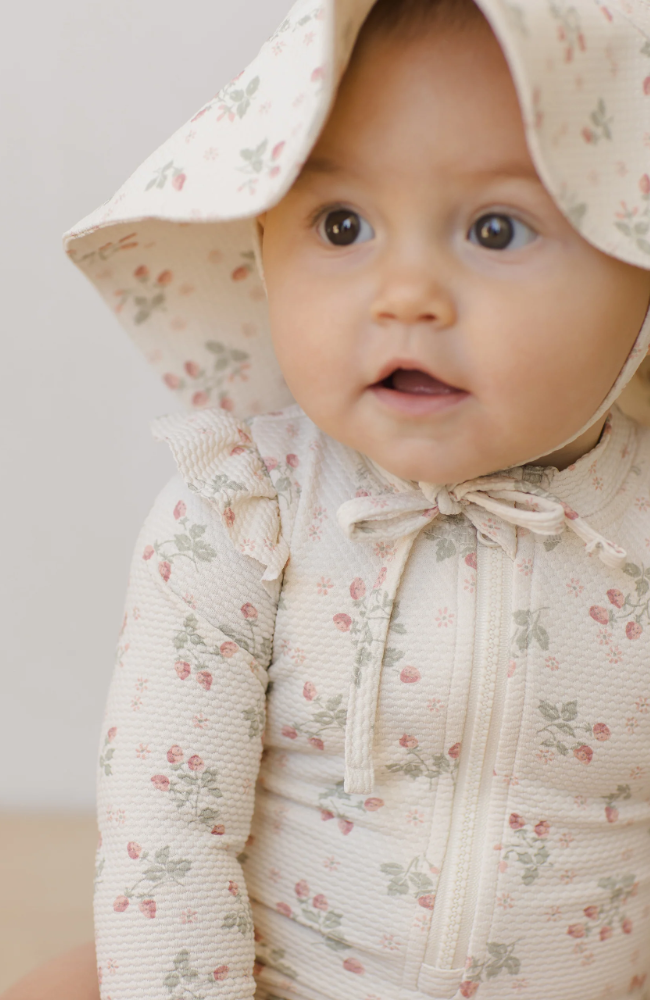 Sun Hat - Strawberries