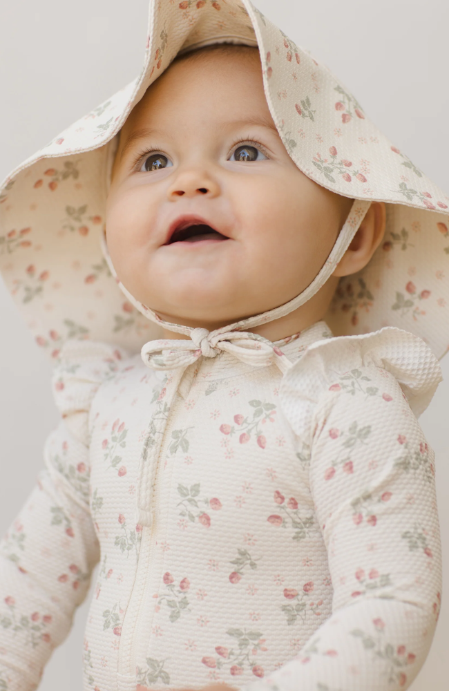 Sun Hat - Strawberries
