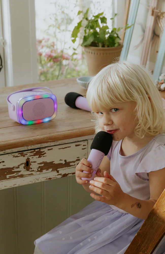 Karaoke Party 2 Mic Set - Purple