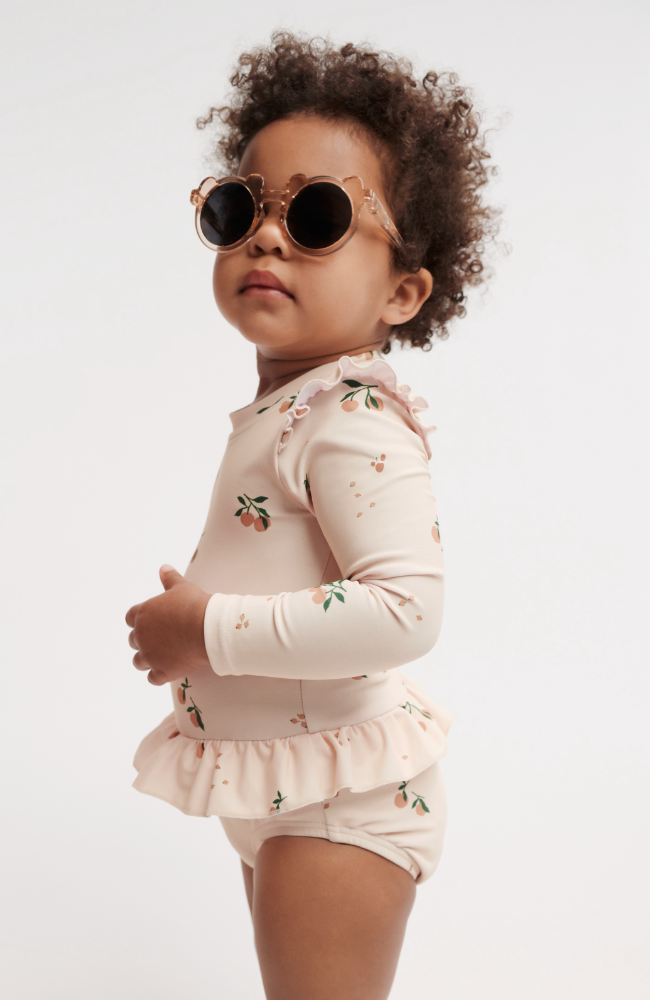 Darla Mr Bear Sunglasses - Rose Transparent