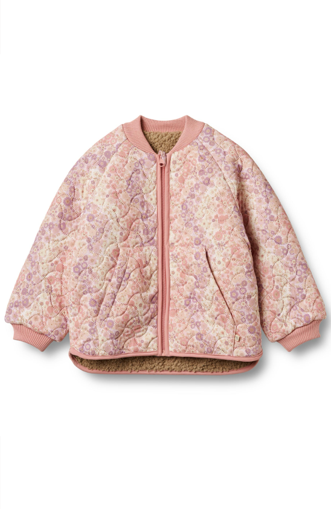 Reversible Thermo Jacket Lake - Lilac Flower Rainbow