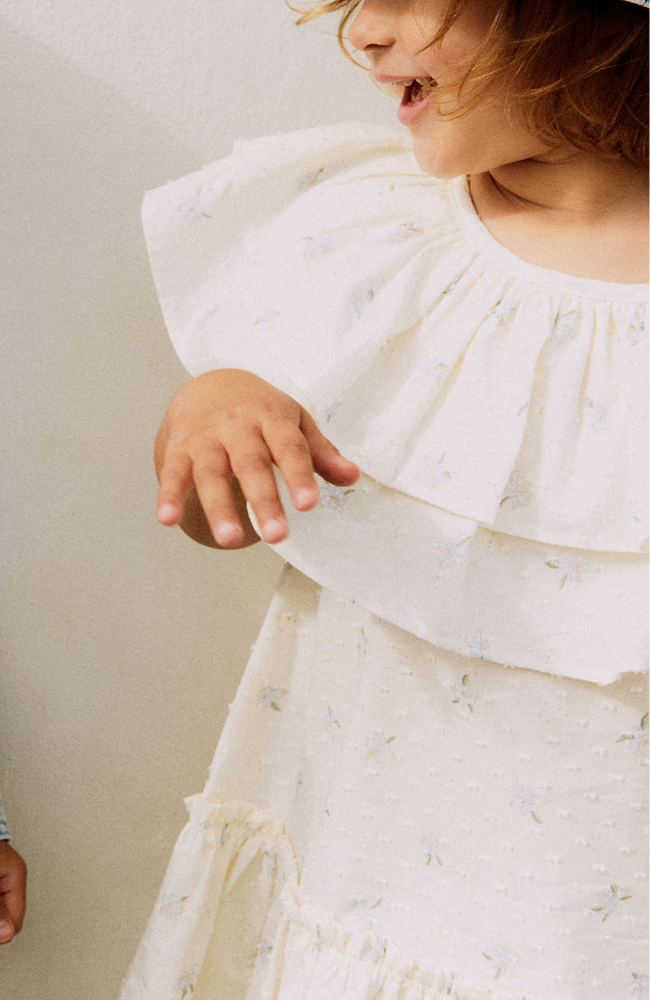 Dress Bitten - Blue Flowers