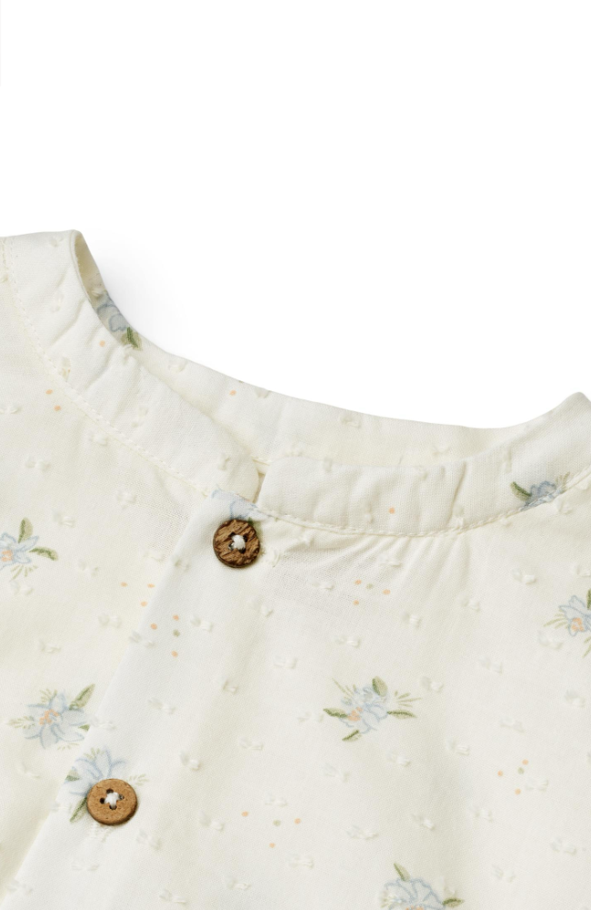 Shirt Gerda - Blue Flowers