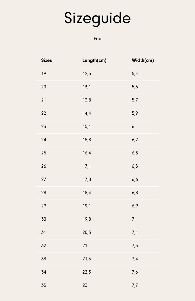 Sandal Frei - Rose Frost