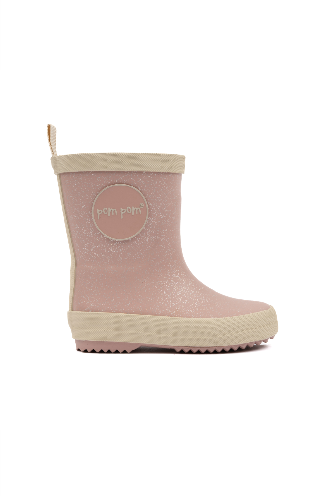 GumBoots - Rose Glitter