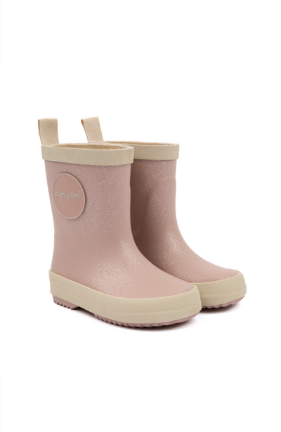 GumBoots - Rose Glitter