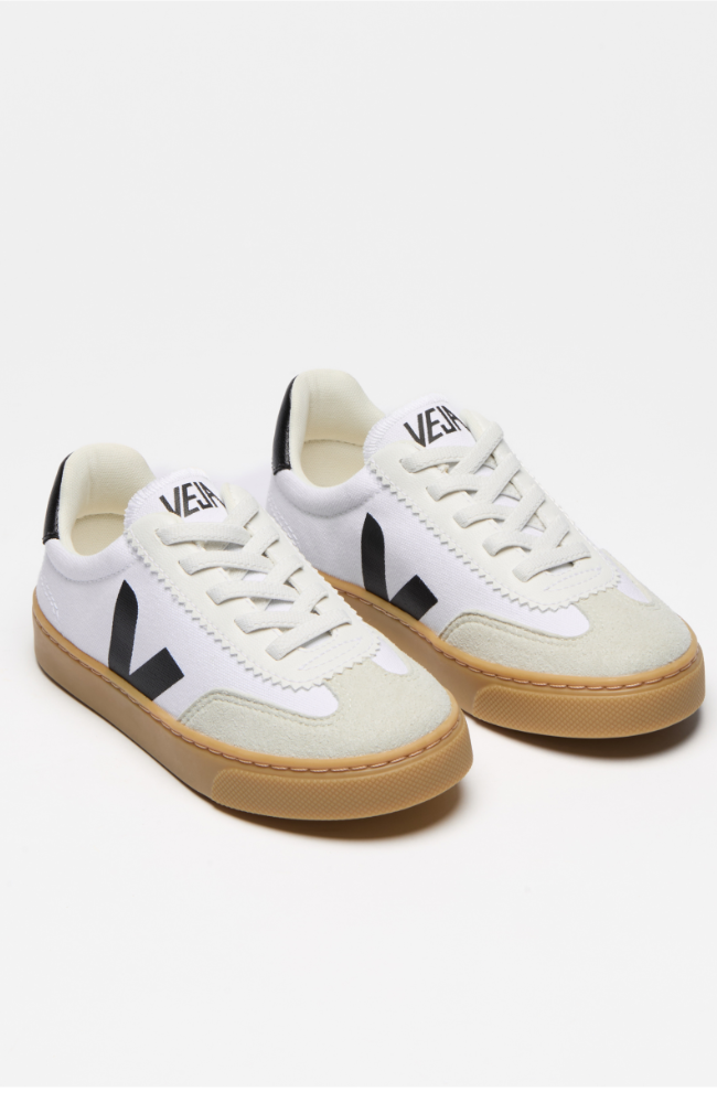 Volley Canvas - White/Black
