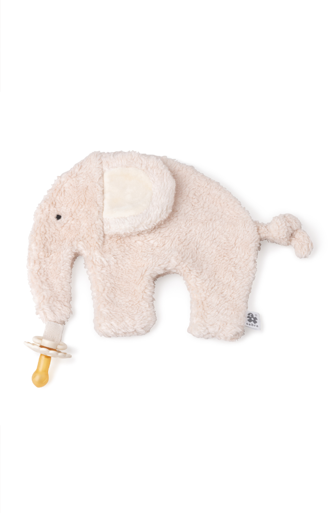 Pacifier Comfort Blanket - Fanto/Birchbark Rose
