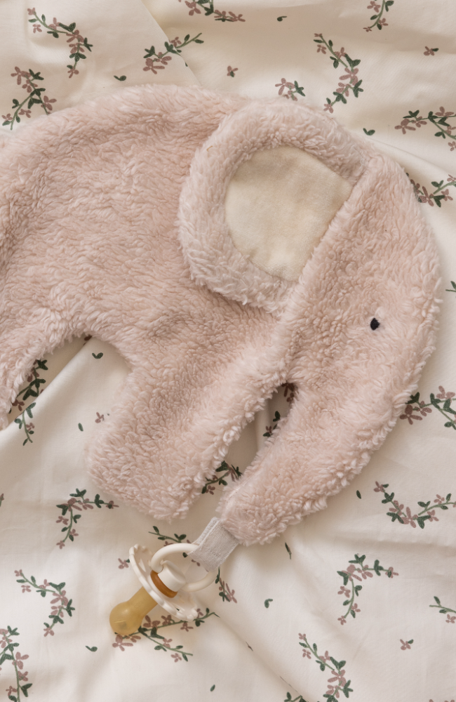 Pacifier Comfort Blanket - Fanto/Birchbark Rose