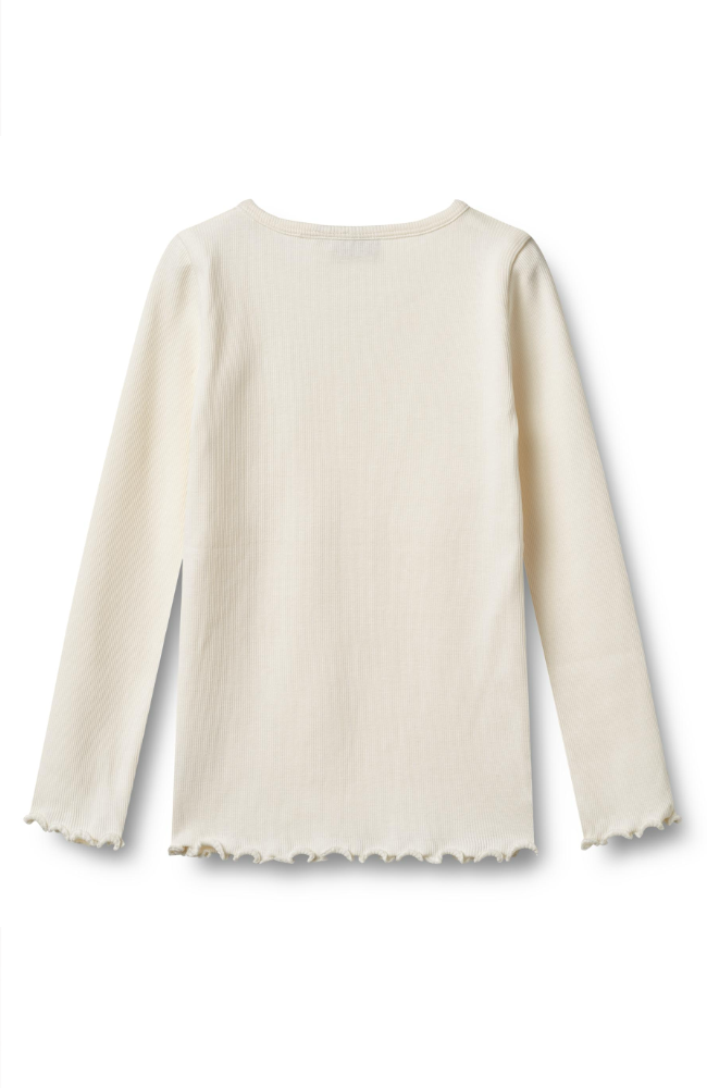 T-Shirt L/S Ida - Ivory