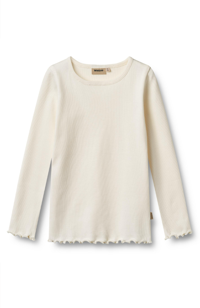 T-Shirt L/S Ida - Ivory