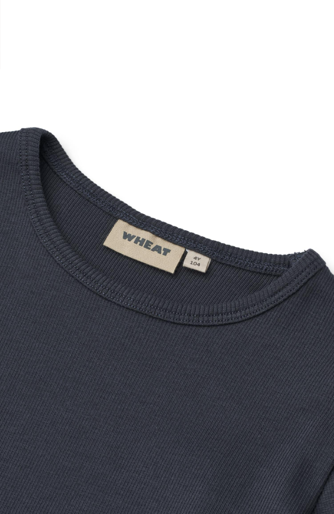 Rib T-Shirt L/S Stig - Navy